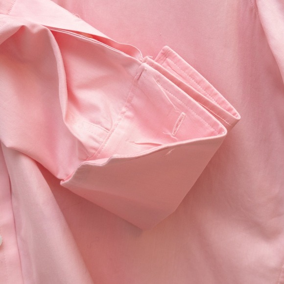 Ralph Lauren Purple Label Shirt Men 15.5 Pink Slim Fit French Cuff Made in G.B - Picture 5 of 5
